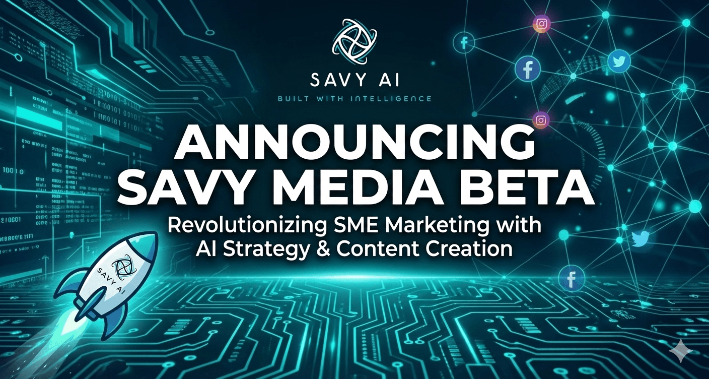Your New AI Marketing Strategist: Introducing Savy Media (Now in Beta)