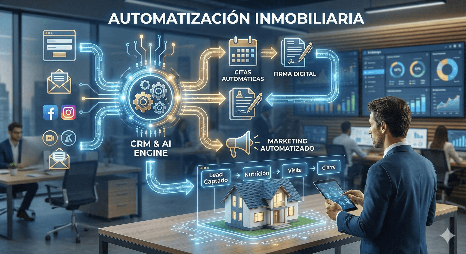 Automatización para Bienes Inmuebles